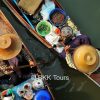 Local life at Tha Kha floating market. Visit this authentic market on our private floating market tour from Bangkok.