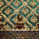Traditional Thai architectural feature at Wat Phra Kaew