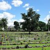 Donrak War Cemetery was built for the allied soldiers in World War II