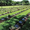 Donrak War Cemetery was built for the allied soldiers in World War II