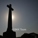 Donrak War Cemetery for the allied soldiers in World War II