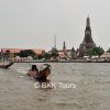 Wat Arun, or Temple of Dawn, on the bank of Chao Phraya river in Bangkok