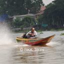 Speedboat on Chao Phraya river to Ayutthaya